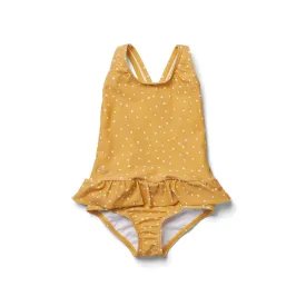 Amara Swimsuit - Confetti yellow mellow