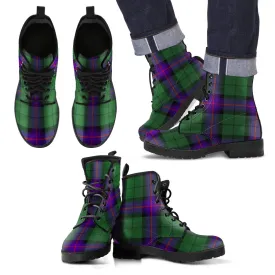 Armstrong Modern Tartan Leather Boots