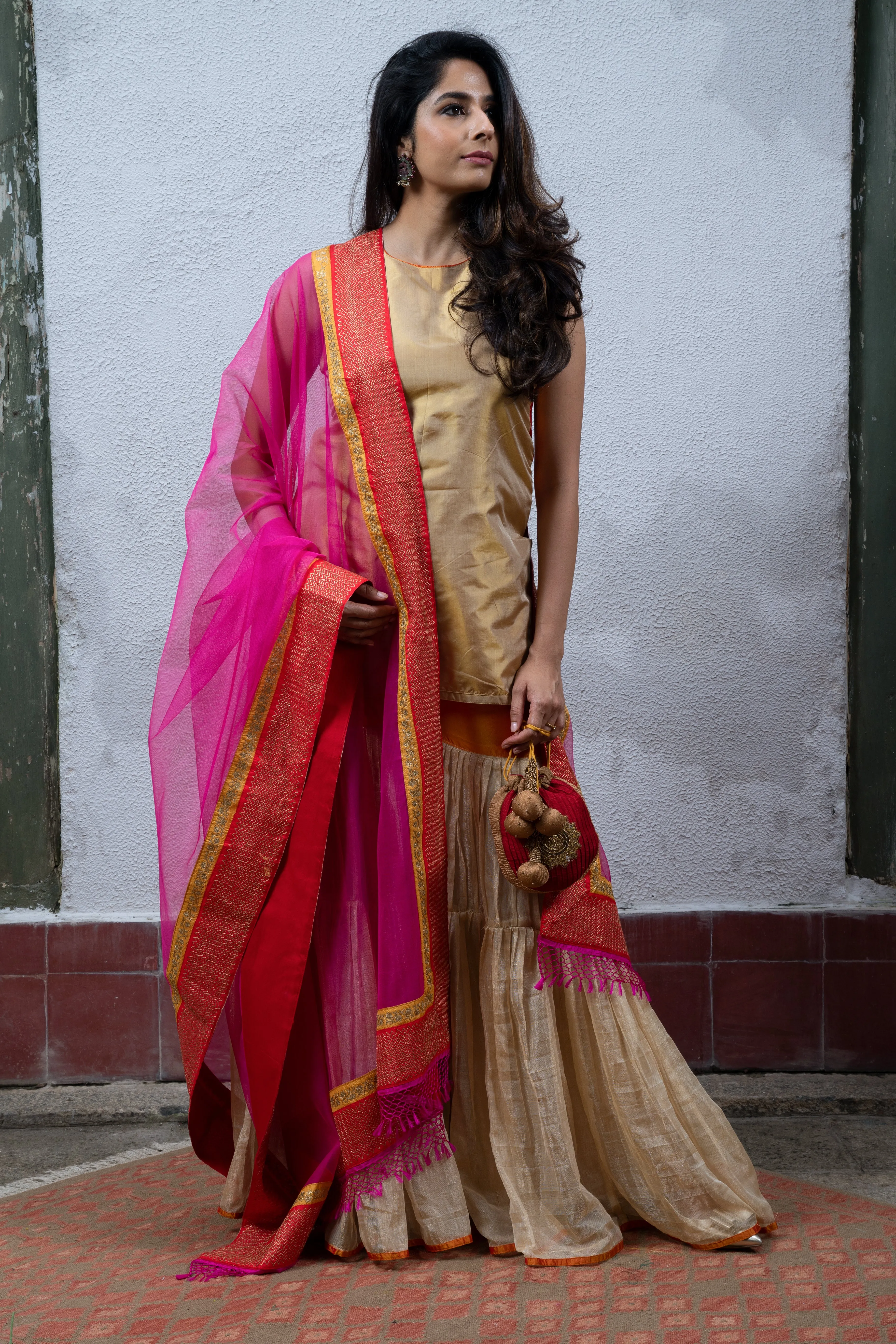 Balli: Fiery and flirty in fuschia