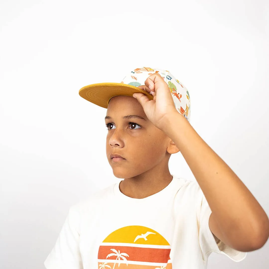Beach Day Kids Snapback Hat