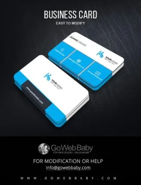 Business Card Design For Gym Fitness Store