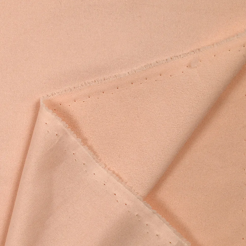 Crêpe jersey de polyester blush