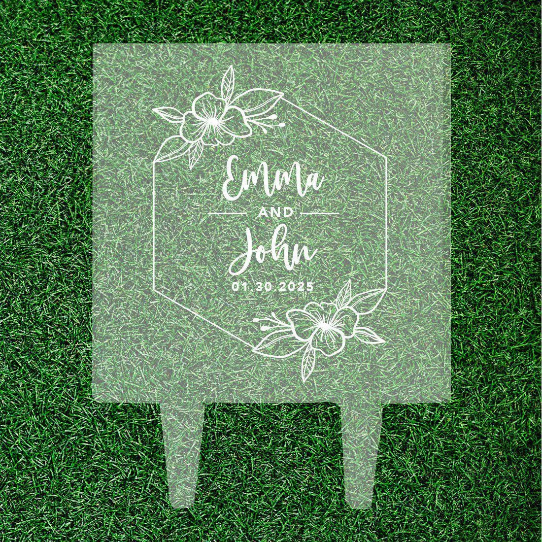 Custom Tropical Beach Nautical Square Acrylic Cake Topper Collection