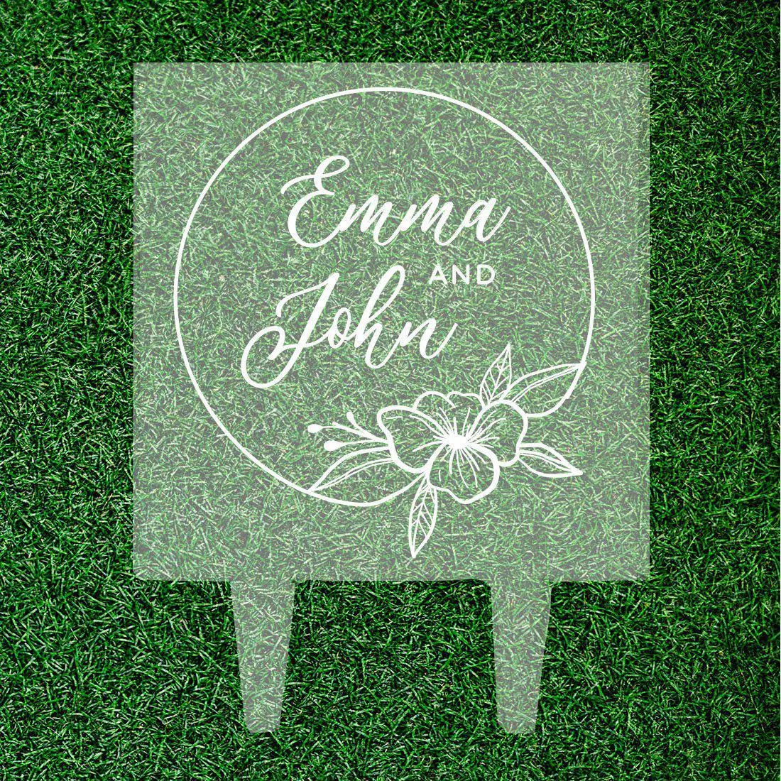 Custom Tropical Beach Nautical Square Acrylic Cake Topper Collection