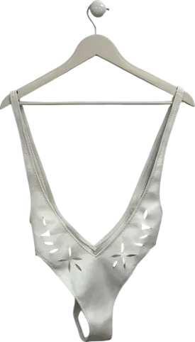 GGIGI C White One-piece Swimsuit UK S