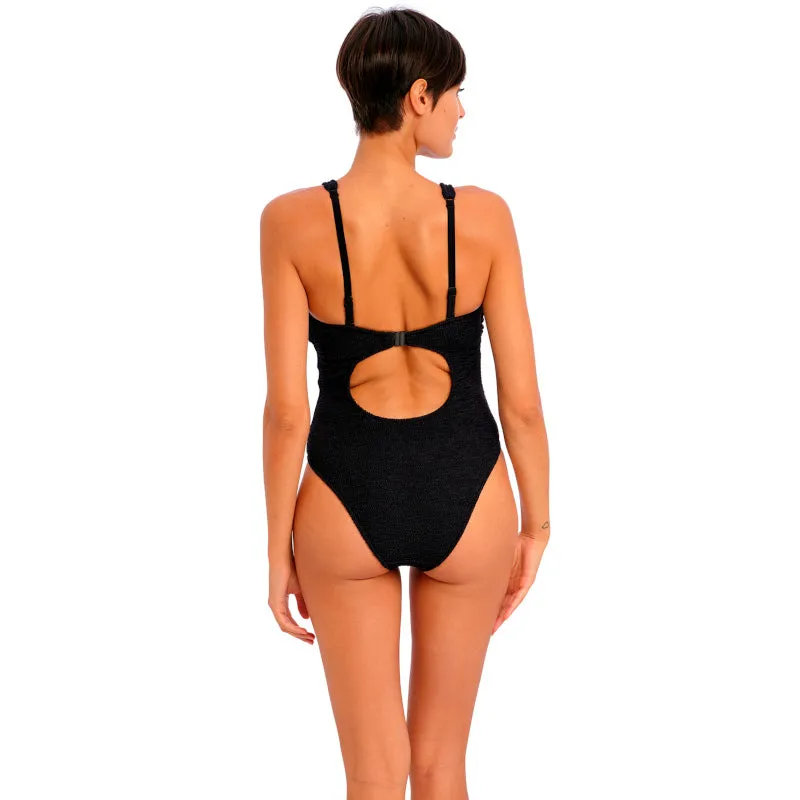 Ibiza Waves One Piece Swimsuit Black - Freya Swim