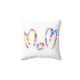 MOM Spun Polyester Square Pillow
