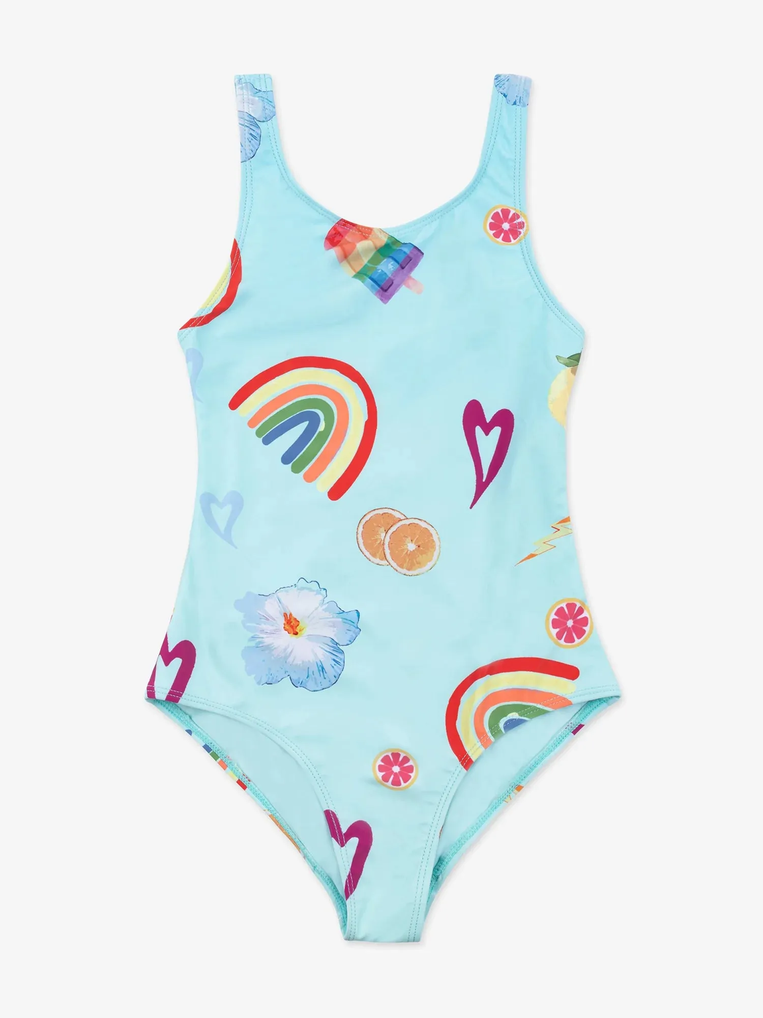 Rainbow Blue One Piece