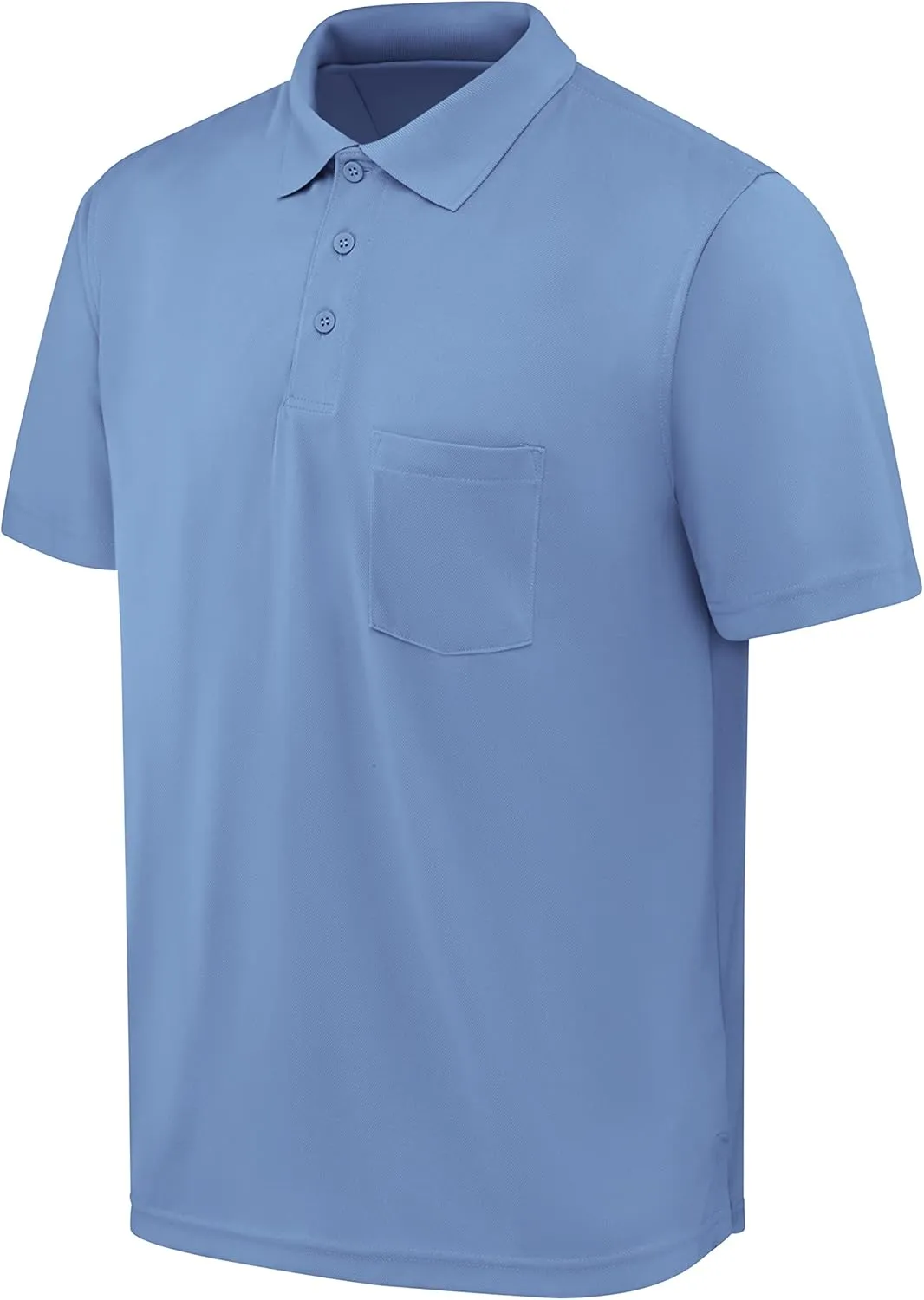 Red Kap Men's Short Sleeve Performance Knit Pocket Polo
