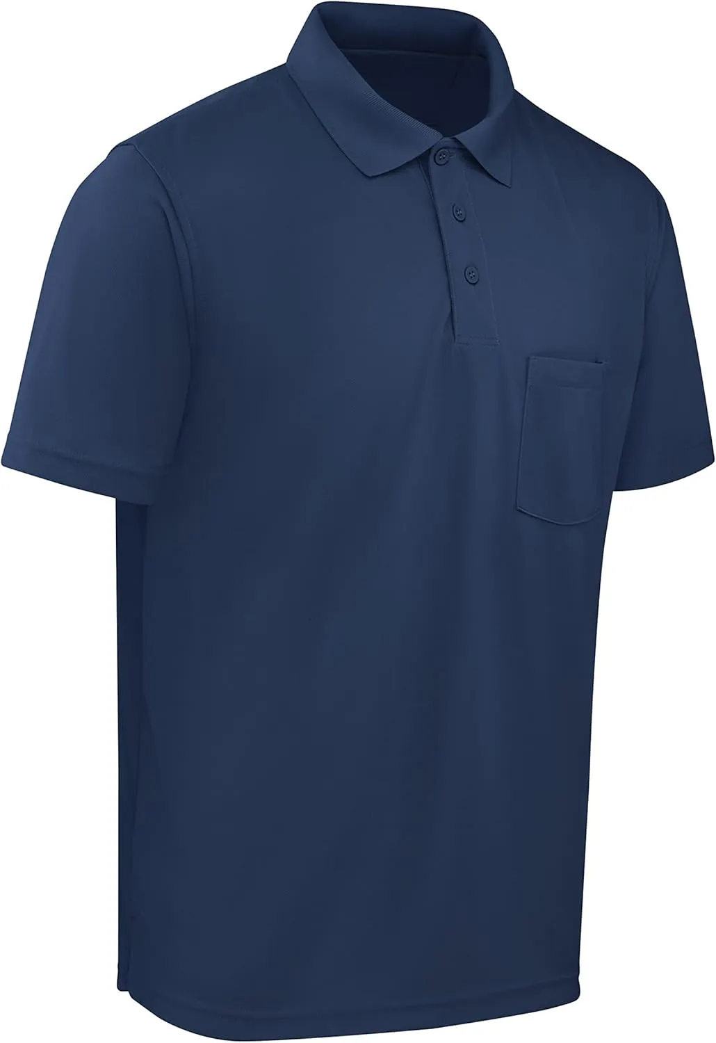 Red Kap Men's Short Sleeve Performance Knit Pocket Polo