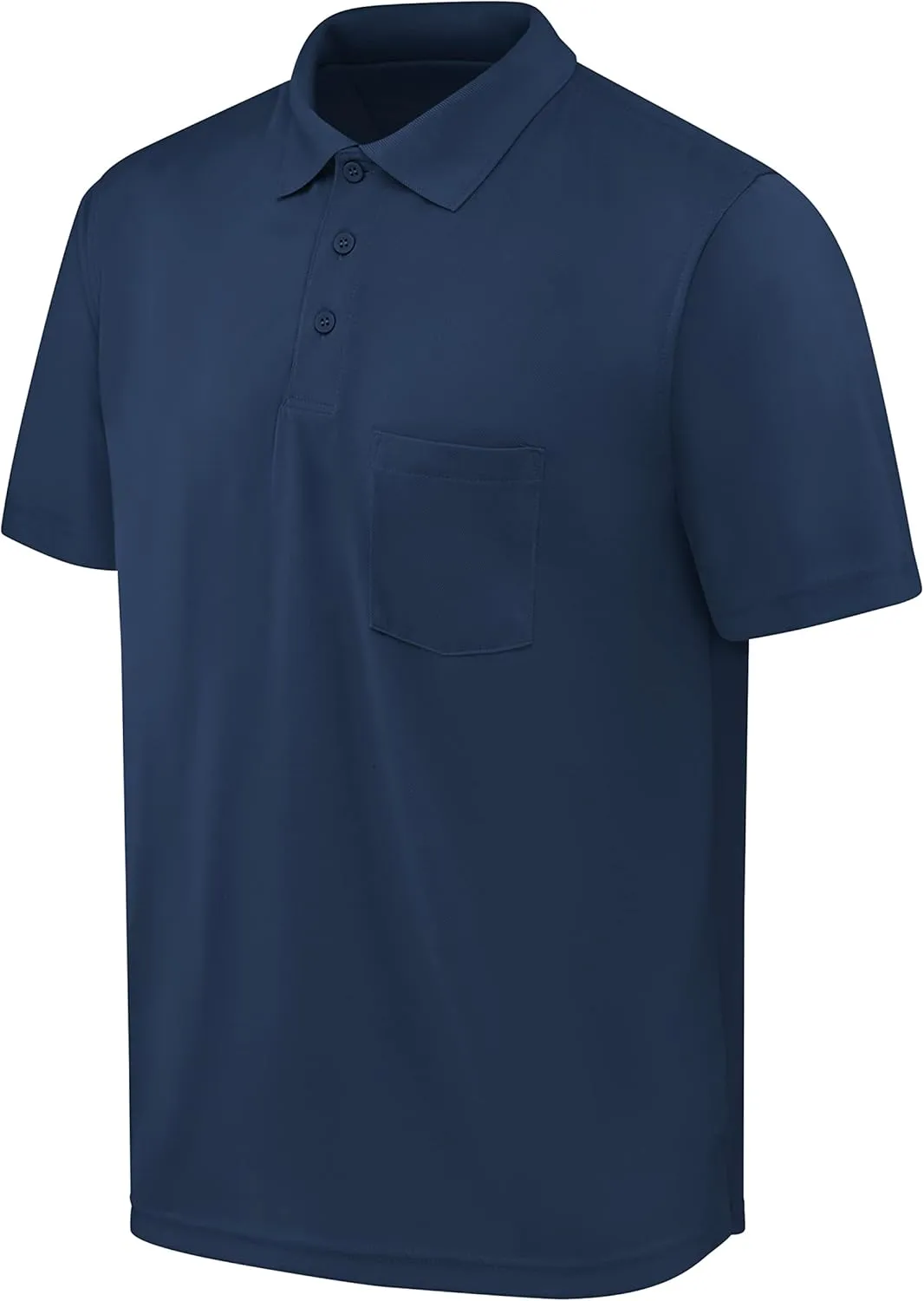 Red Kap Men's Short Sleeve Performance Knit Pocket Polo