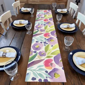 Vera Table Runner | Purple - Premium Vinyl Mat