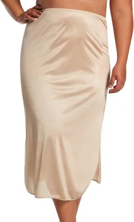 Women's Nylon Essentials Double Slit 1/2 Slip 2116