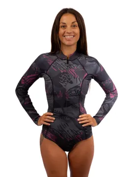 Women's Pink Fishbone Shorty